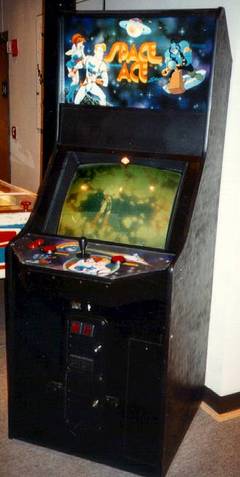 Space Ace upright cabinet
